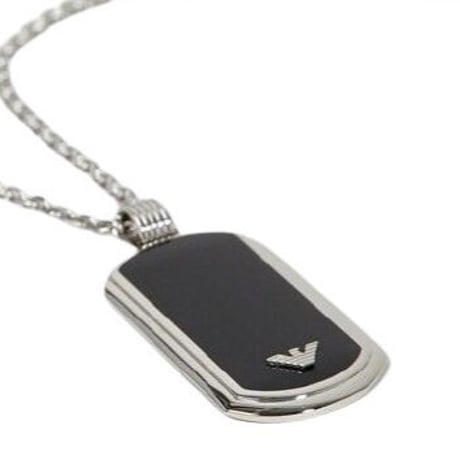 EMPORIO ARMANI (エンポリオ アルマーニ) プレート ネックレス EGS1726040【完売】