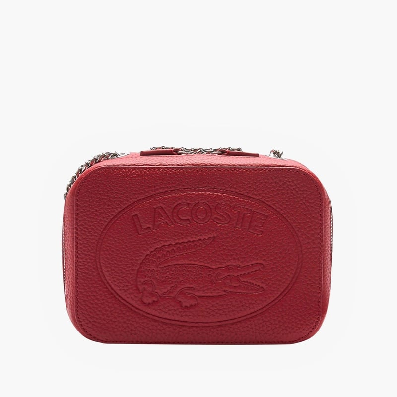 ラコステ レザー チェーン ショルダーバッグ NF3391NL【完売 ラコステ レザー チェーン ショルダーバッグ NF3391NL【完売