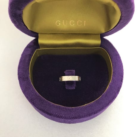 グッチ 18K GGモチーフ アイコン リング【完売】