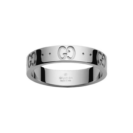 グッチ 18K GGモチーフ アイコン リング【完売】