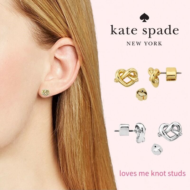 kate spade NEW YORK ラブミー ノット ピアス WBRUH310 | R-T kate spade NEW YORK ラブミー ノット ピアス WBRUH310 | R-T