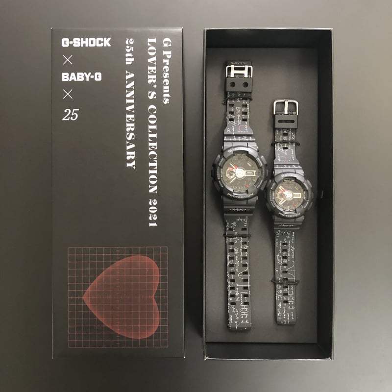 G-SHOCKとBaby- Gのペアウォッチ G-SHOCKとBABY-G、ダイヤモンドをあしらったペアウォッチ