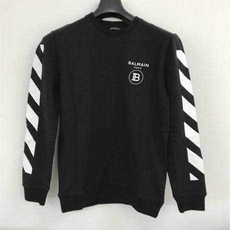 バルマン BALMAIN PARIS 8571 トレーナー スウェット 長袖 トップス メンズ【完売】