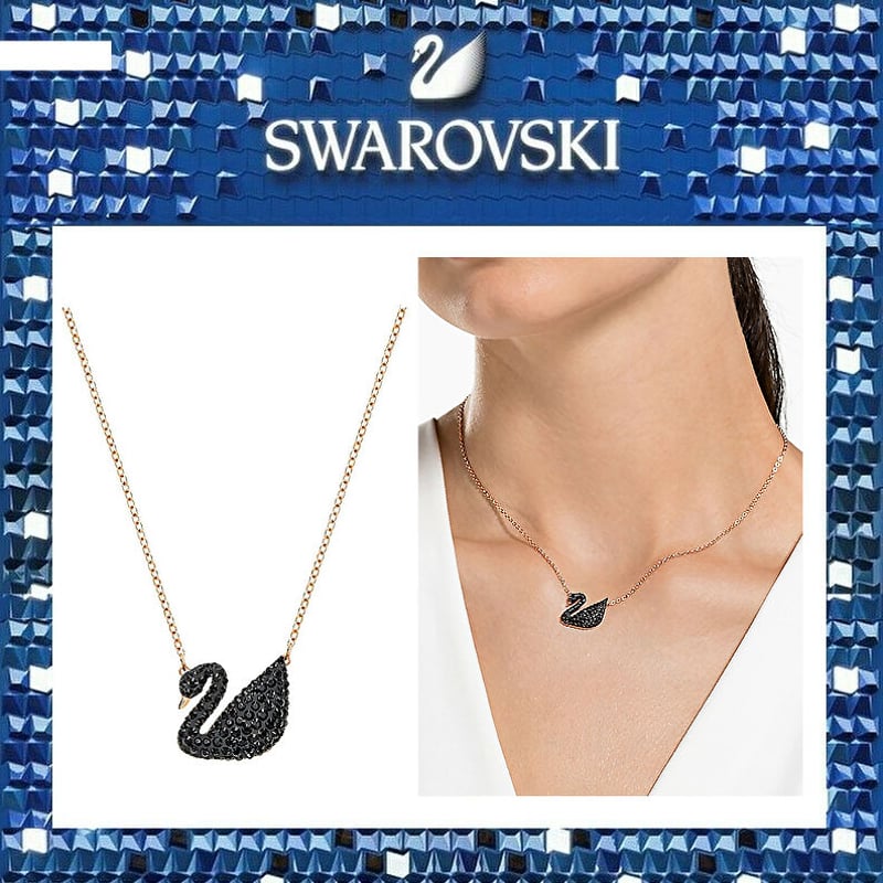 送料がお得】 SWAROVSKI スワロフスキー Iconic Swan ネックレス 送料がお得】 SWAROVSKI スワロフスキー Iconic Swan ネックレス