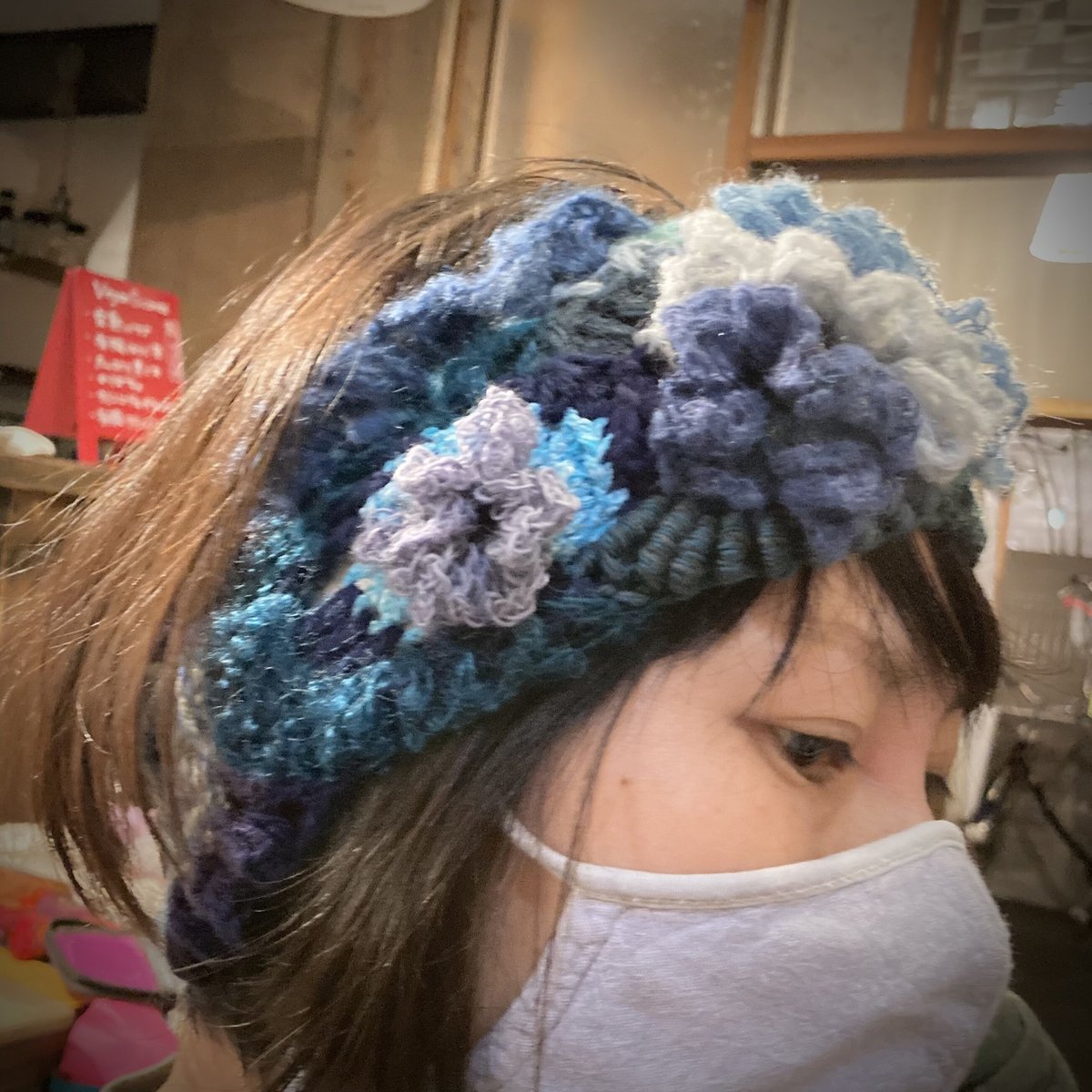 chikkyknit】ネックウォーマーにもなるヘアバンド | StudioFATE