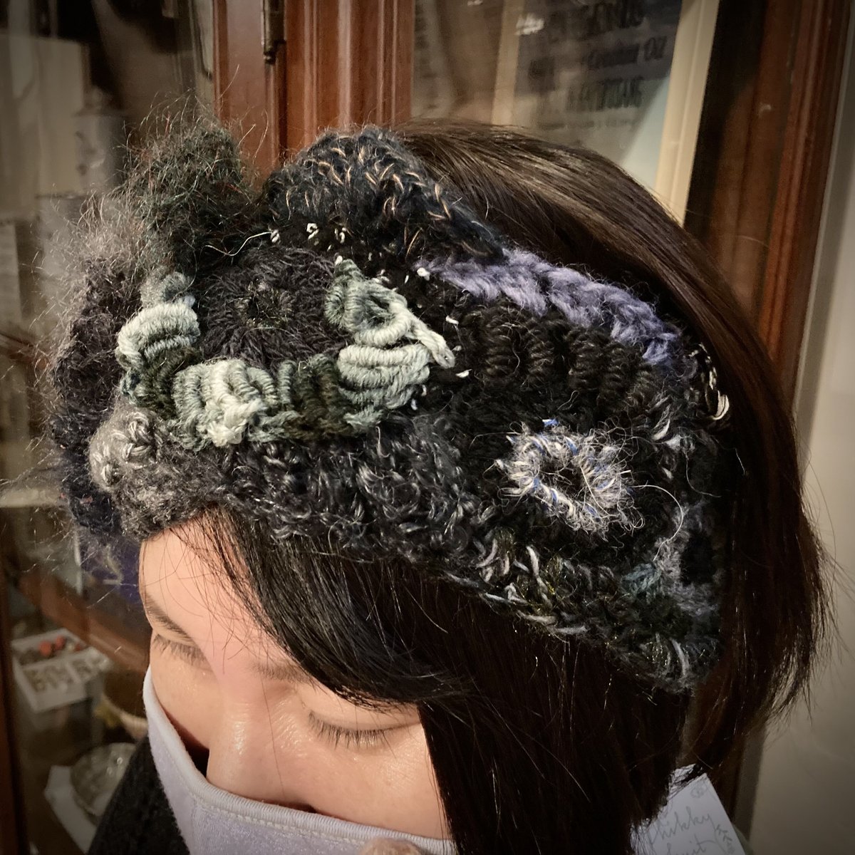 chikkyknit】ネックウォーマーにもなるヘアバンド | StudioFATE