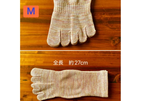 《A〜M》5本指あしぶくろ〈薄手〉Mサイズ