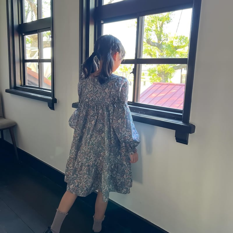 ソルベワンピース専用〕オプション長袖_タルトワンピース（型紙