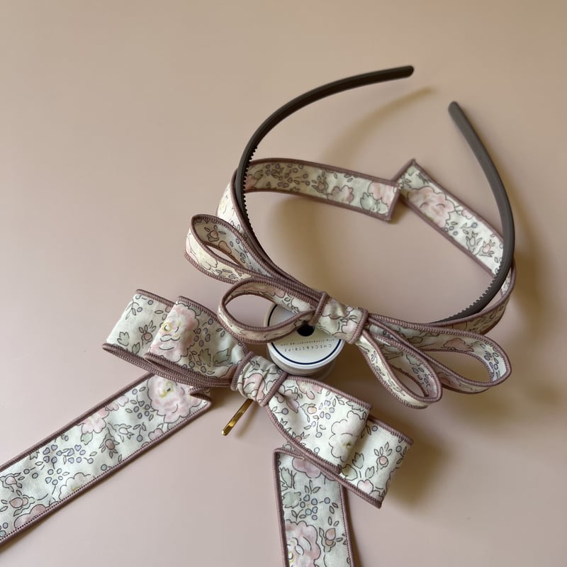 印刷済み】シェリーリボンandたらりんリボンレシピ | akino pattern