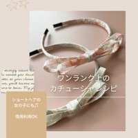 【印刷済み】ワンランク上のカチューシャレシピ
