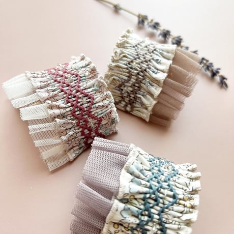 スモッキング刺繍はじめてさんキット〈レシピは別売り〉※数量限定