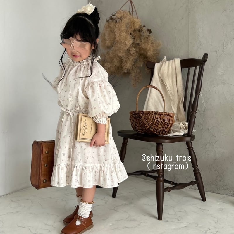 akino pattern すずらんワンピース 型紙 全サイズ akino pattern すずらんワンピース 型紙 全サイズ 2WAY