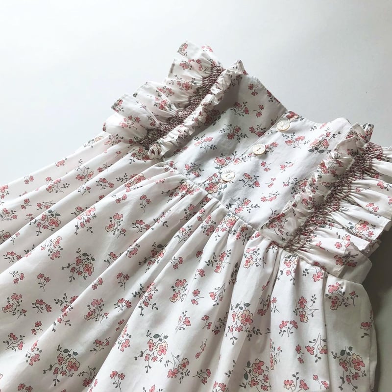 ワンピース aki 2WAY〉ビオラワンピース（型紙） | akino pattern