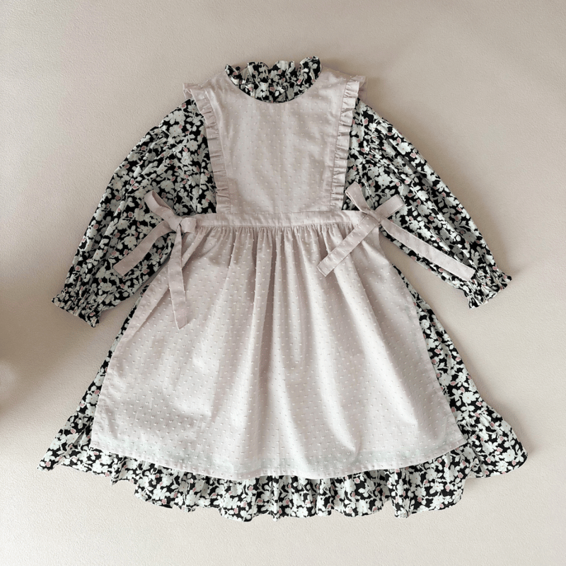 シュクルタブリエ（エプロンワンピース）型紙 | akino pattern