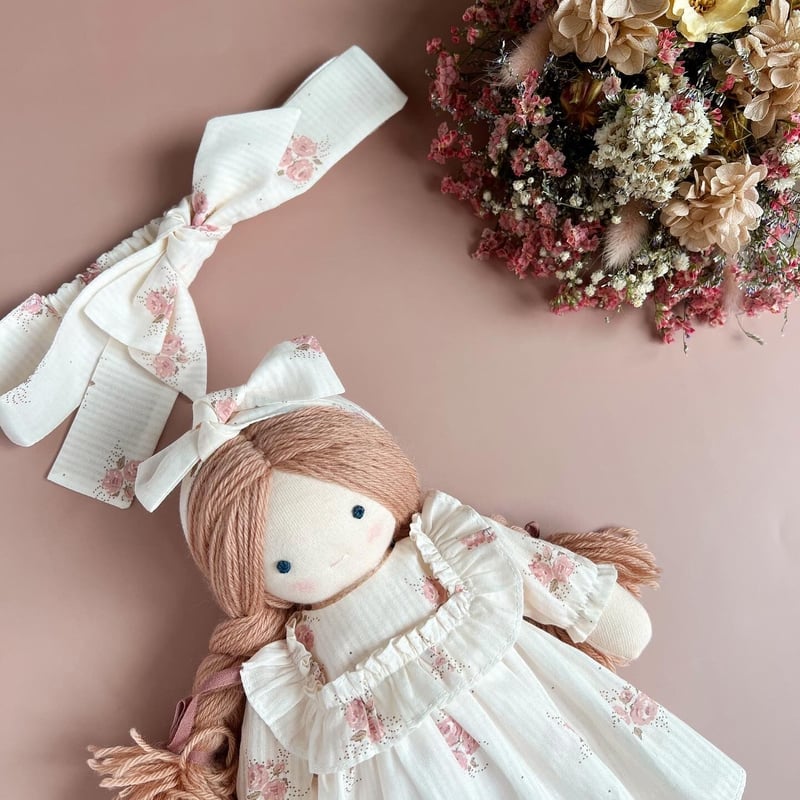 印刷済み】Dollビオラワンピース/Doll&Kidsリボンカチューム set（型紙  