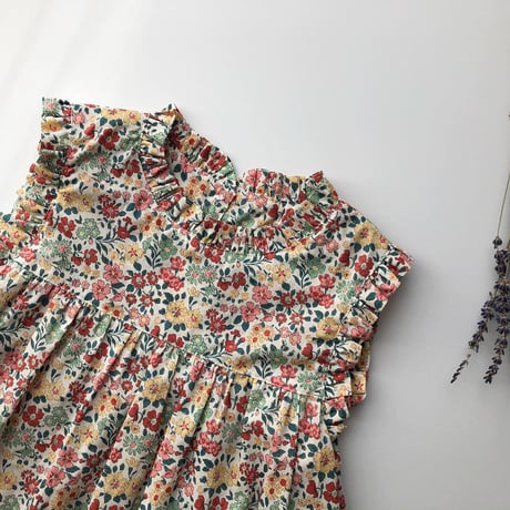 【お得なセット価格】〈2WAY〉【全サイズフルセット・仕様書あり】うしろスモッキングのブラウス・うしろリボンのギャザーブラウス（型紙）
