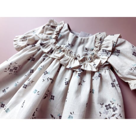 【印刷済み】Dollビオラワンピース/Doll&Kidsリボンカチューム set（型紙）