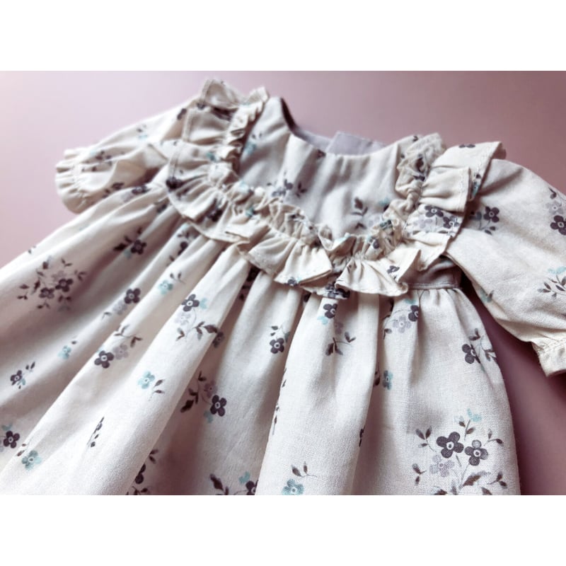 印刷済み】Dollビオラワンピース/Doll&Kidsリボンカチューム set（型紙  