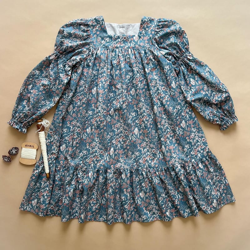 ソルベワンピース専用〕オプション長袖_タルトワンピース（型紙