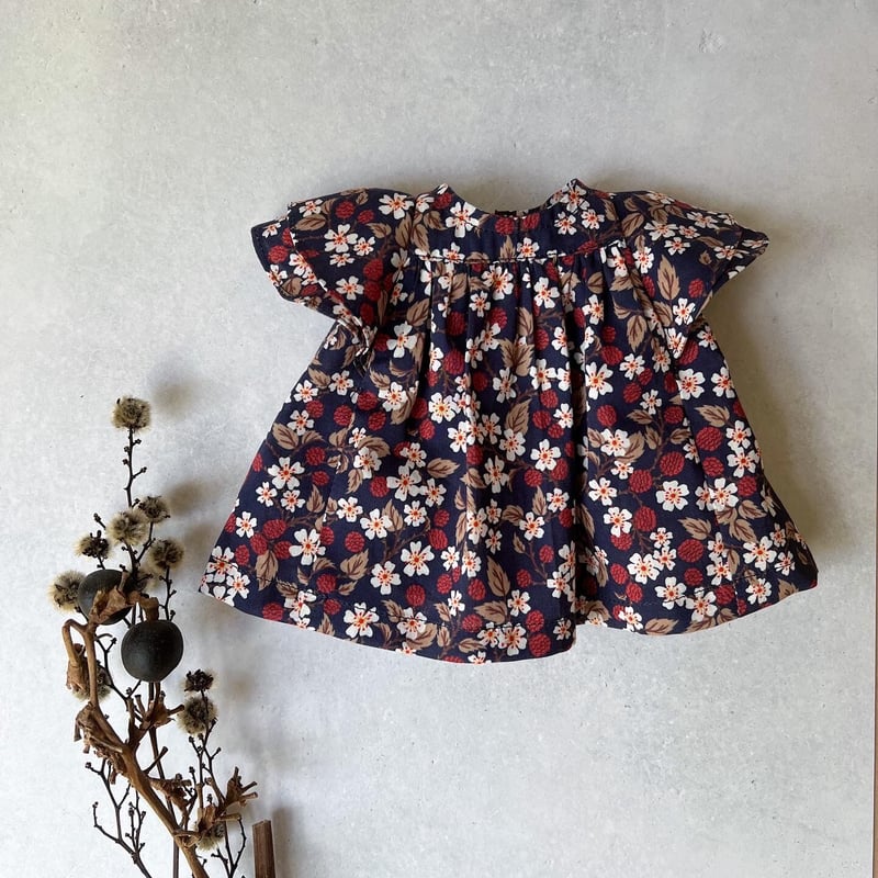 印刷済み】Dollアネモネワンピース/スモッキング刺繍レシピset 印刷済み】Dollアネモネワンピース/スモッキング刺繍レシピset