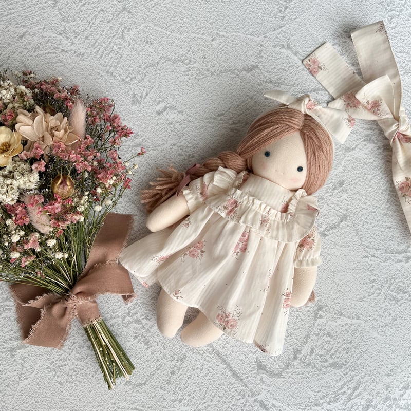 印刷済み】Dollビオラワンピース/Doll&Kidsリボンカチューム set