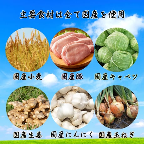 手包みにんにく餃子