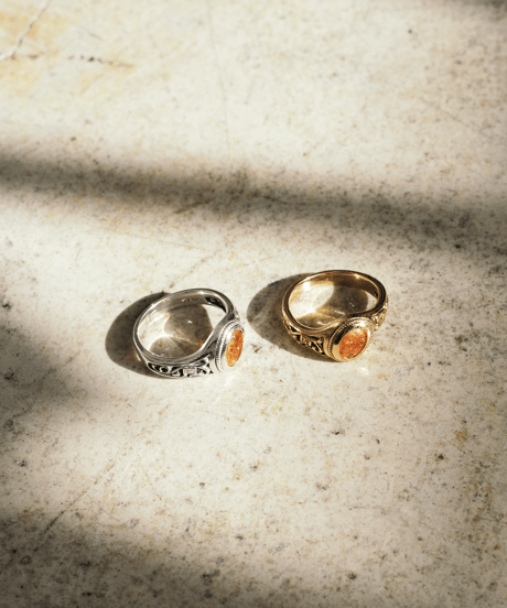 GM Sun Stone Ring (Silver)