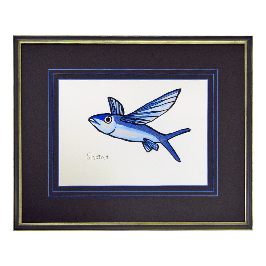 トビウオページ 水彩画レプリカ・高質仕上げ トビウオ | shota+ shop