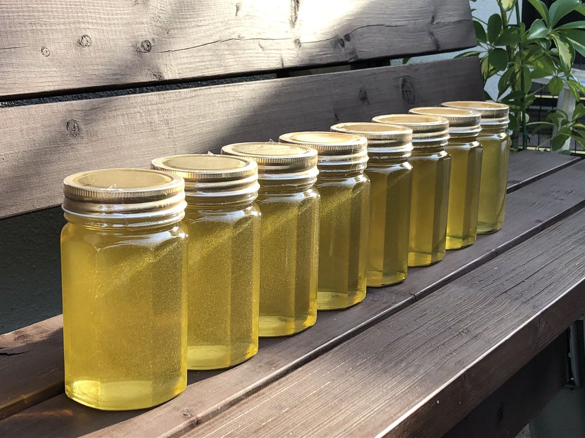 幻の蜂蜜2本 びわ蜜 しころ蜜 各1200g純粋生はちみつ 希少