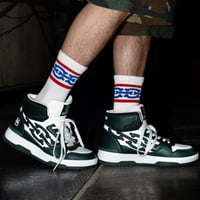 たくみ　 Nasty Dog スタジャン M ブラック/グリーン ⚫︎𝗡𝗘𝗪 𝗜𝗧𝗘𝗠⚫︎ 𝗡𝗮𝘀𝘁𝘆𝗗𝗼𝗴／𝟰𝟮𝟬𝗙𝗮𝗺𝗶𝗹𝘆