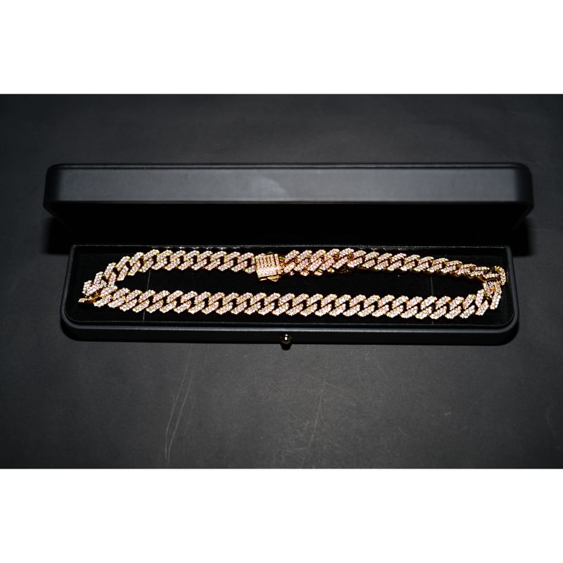 ナスティードッグ ストーン付きマイアミキューバンリンクスネックレス Miami Cuban Links Necklace | NastyDog OnlineStore