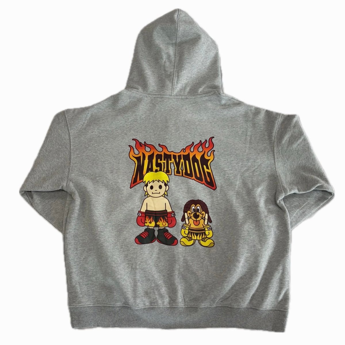 Tenshin×Nasty ZipHoodie(Gray) | NastyDog Online Tenshin×Nasty ZipHoodie(Gray) | NastyDog Online