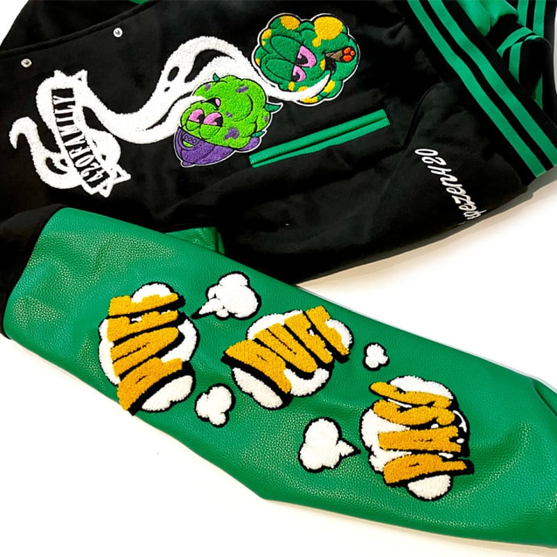 nasty dog スタジャン StadiumJacket (Black) | NastyDog OnlineStore
