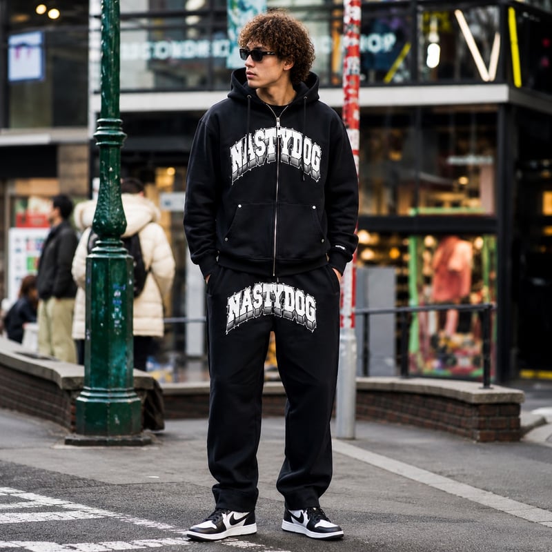 ND Sketch Logo Setup (Black) | NastyDog -OUTLET