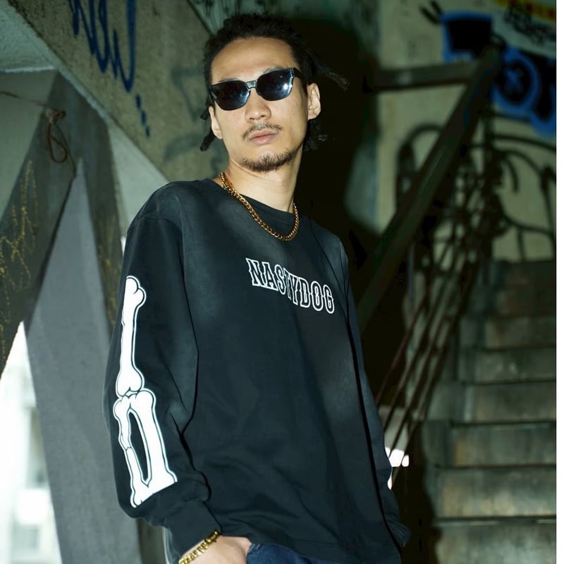 Skull LS Tee (Black) | NastyDog OnlineStore