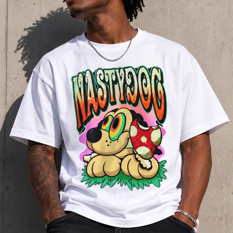 Rhinestone Trip Tee (Black/White)