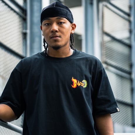 Kaiju Tee (Black/White)