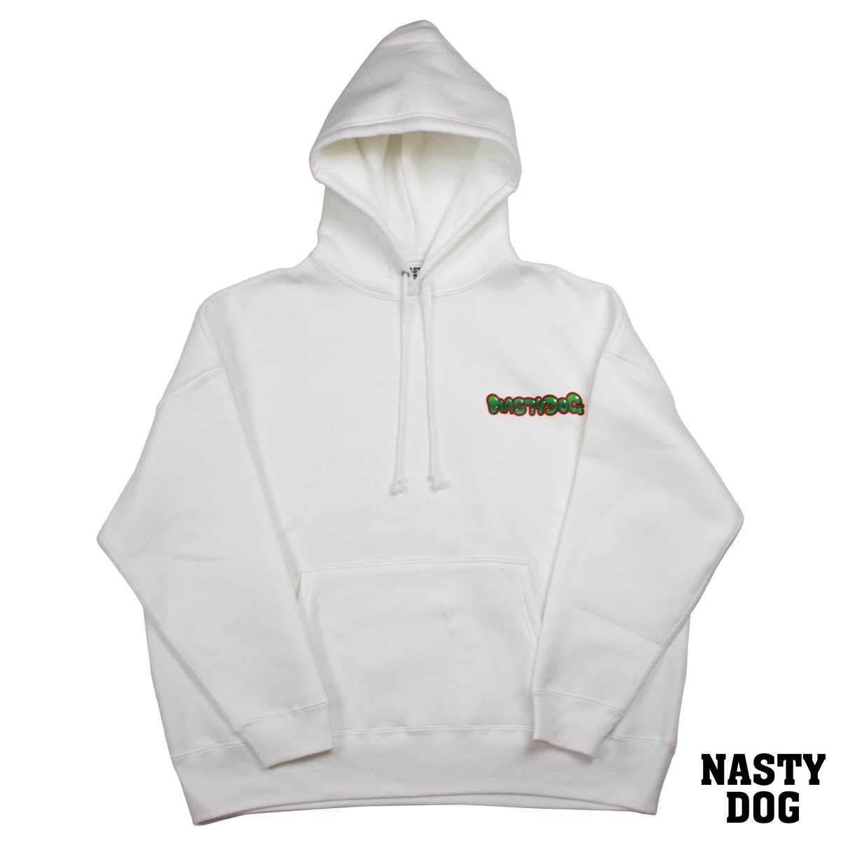 Character Hoodie White | NastyDog OnlineStore