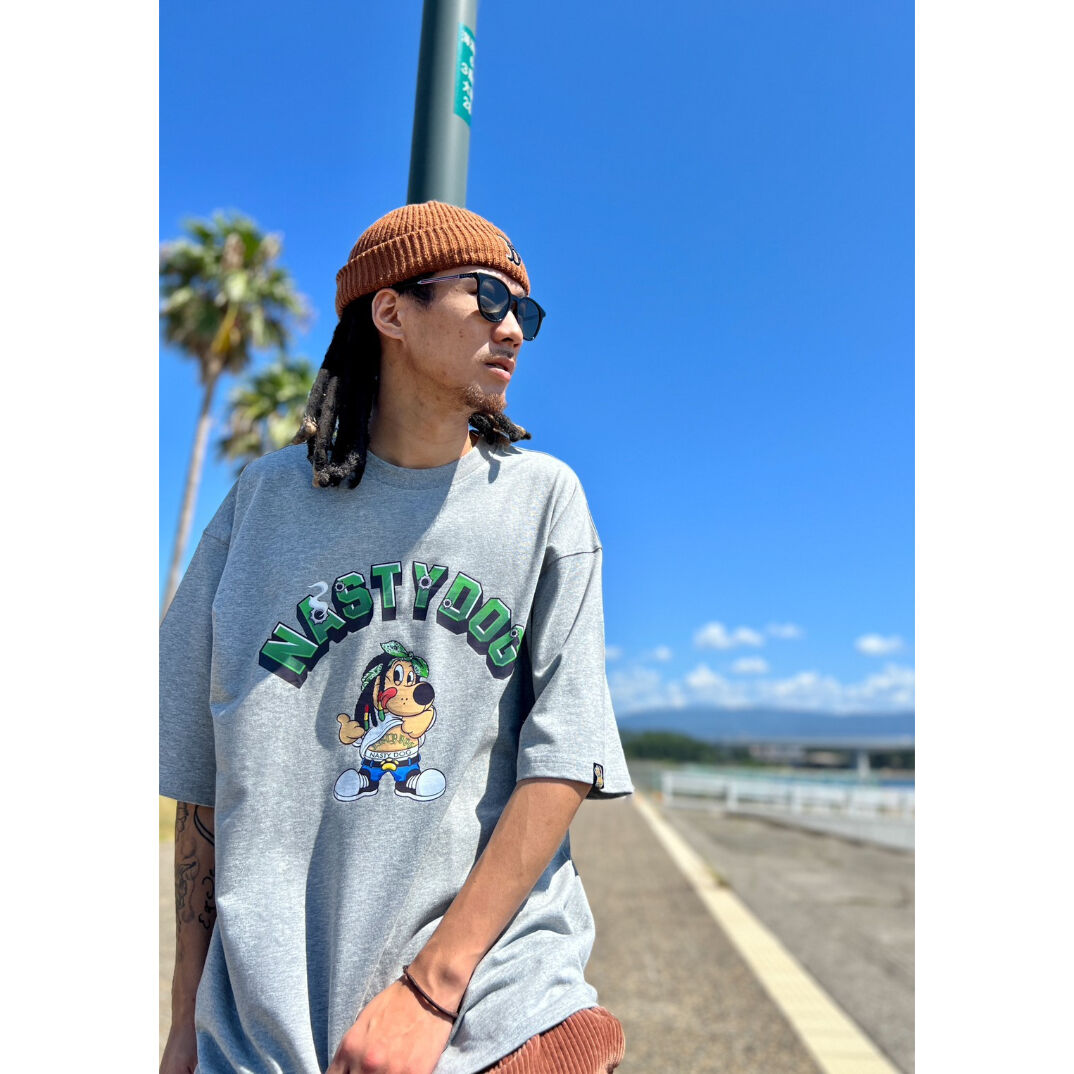 nastydog tシャツ　レア Tenshin × NastyDog Tee(Black) | NastyDog Online