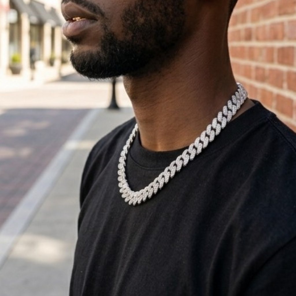 Silver Miami Cuban Links Necklace | NastyDog On