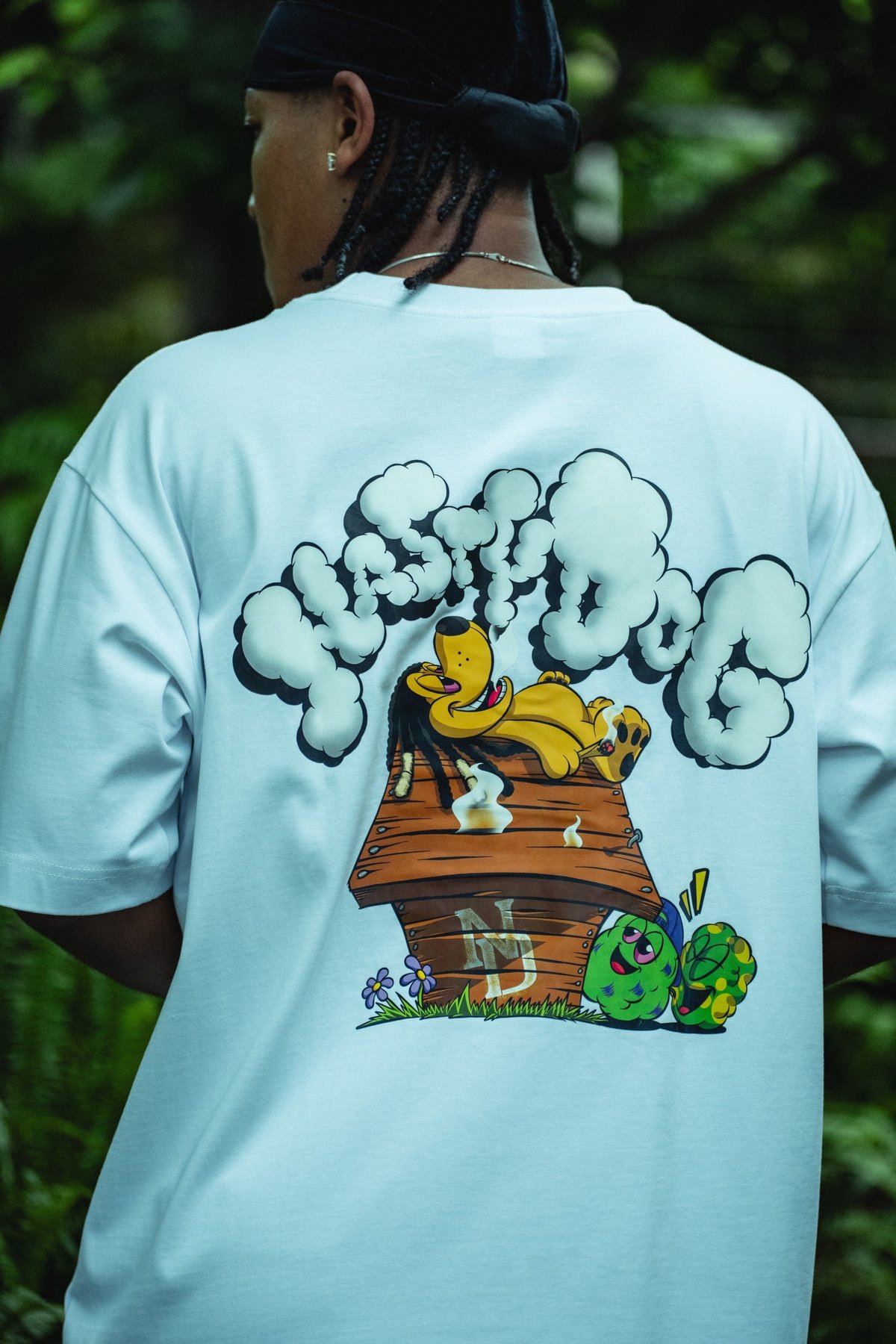 nastydog Buri Buri tee 白 nastydog Buri Buri tee 白