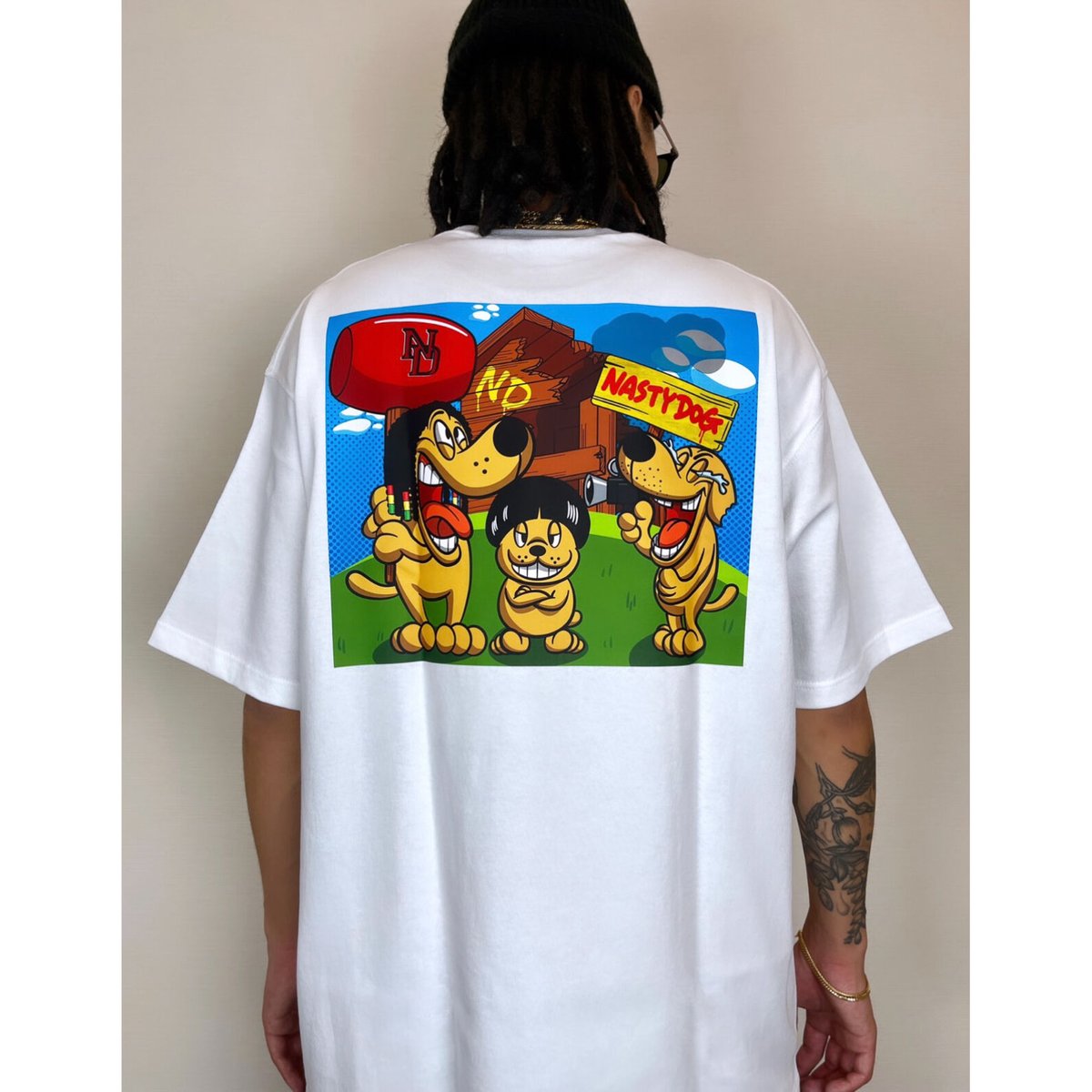 ナスティードッグ大阪店300枚限定Tシャツメンズがーどまん