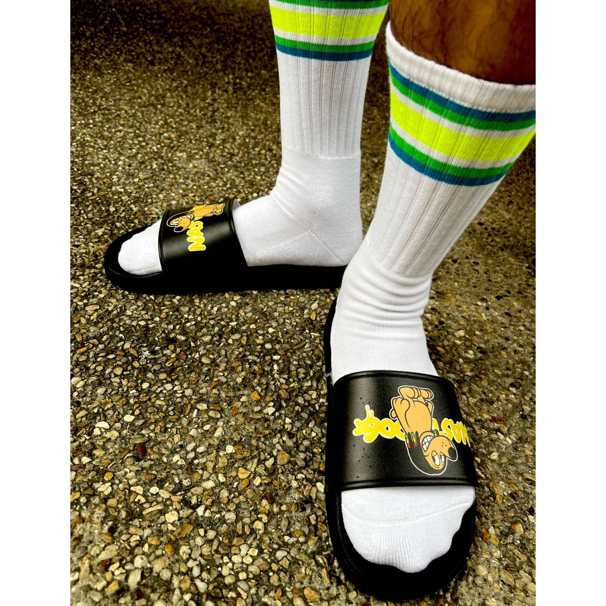 ShowerSandals (Yellow) | NastyDog OnlineStore