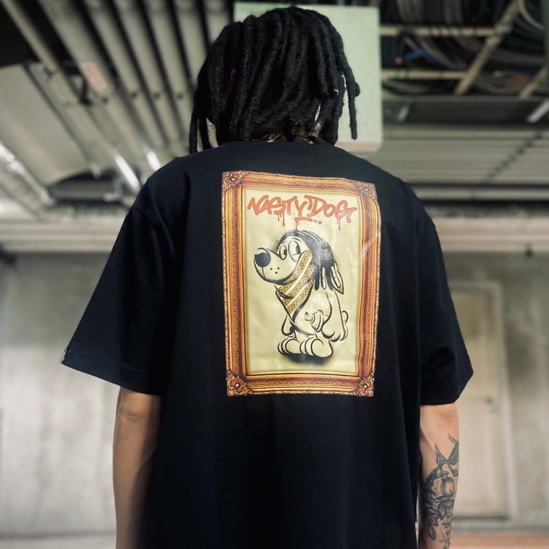 Nasty ナスティーバンドTシャツ　本人直筆サイン入り 激レア Banksy Tee (Black) | NastyDog OnlineStore