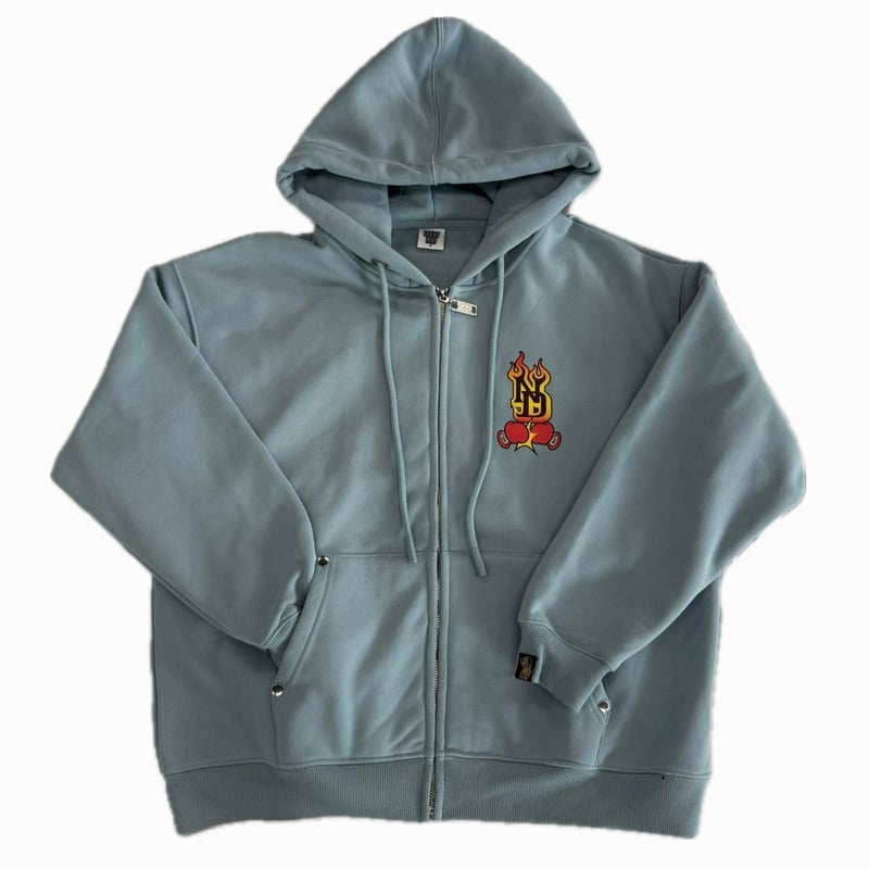 Tenshin×Nasty ZipHoodie(L.Blue) | NastyDog Onli