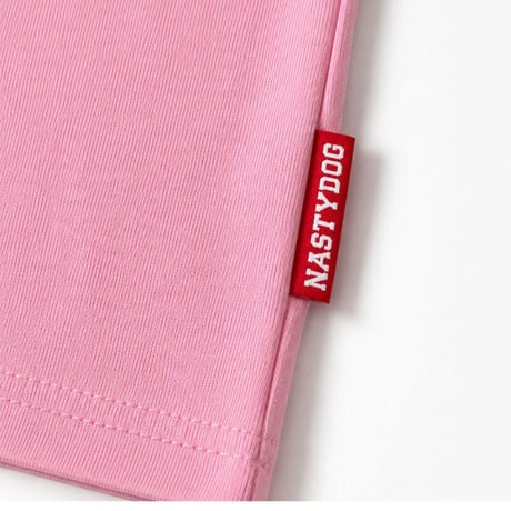 Embroidery Team Logo Tee(Pink)