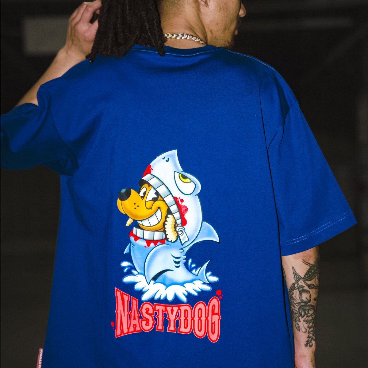 nastydog tシャツ　レア Kaiju Tee (White) | NastyDog OnlineStore