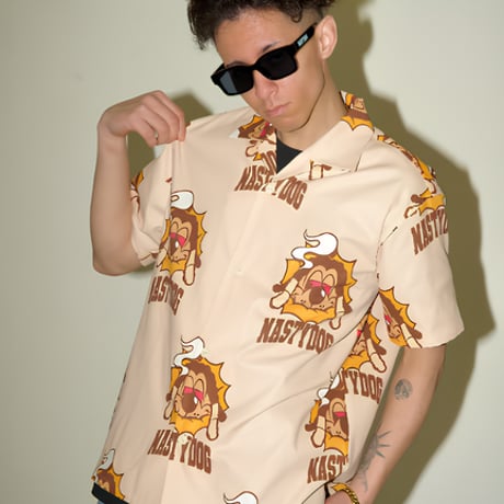 ND Aloha Shirts (Black/Beige)