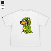Kaiju Tee (Black/White)