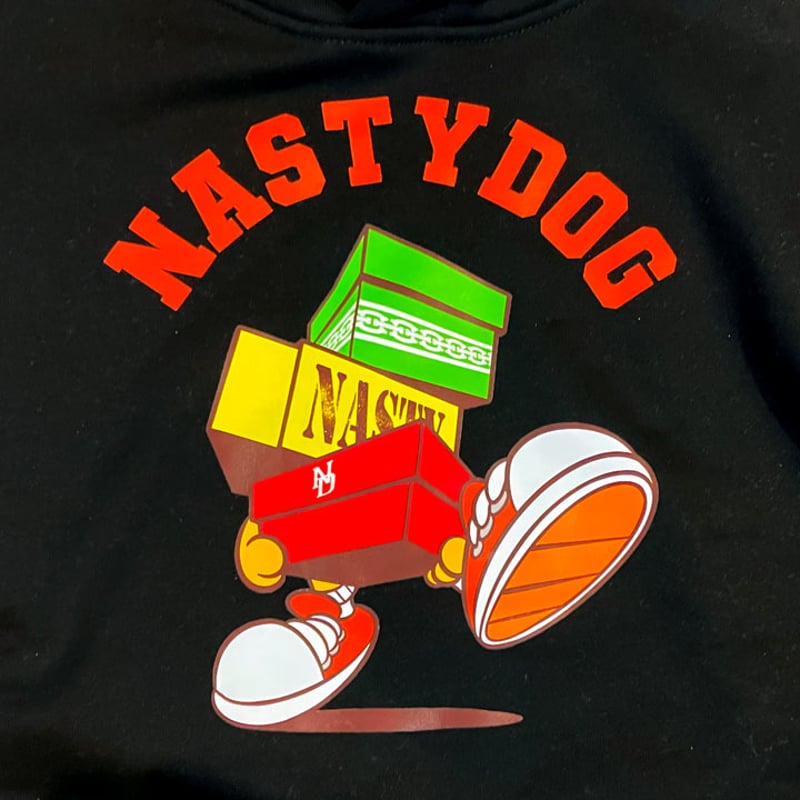 トップス nasty dmg ND Boxxx Hoodie(Black) | NastyDog OnlineStore